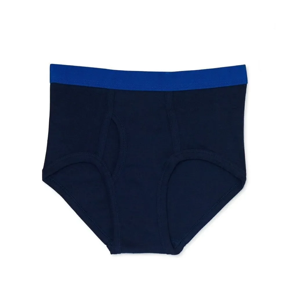 Boys Cotton Brief Underwear 2, 5-Packs